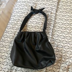 Zara Faux Leather Shoulder Bag